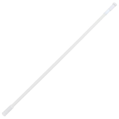 Карниз для ванной 110-200см алюминий белый SCR-1A Scrap