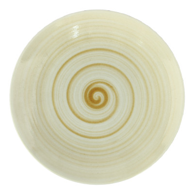 Тарелка фарфоровая обеденная 27 см Sabbia Коралл