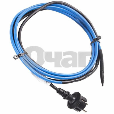 Кабель греющий саморегулирующийся на трубу комплект 15MSR-PB  8M