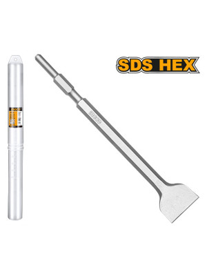 Зубило пика Hex 17x280х50 мм INGCO DBC0522802 Зубило пика Hex 17x280х50 мм INGCO DBC0522802