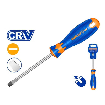 Отвертка SL 8*200мм WADFOW WSD1288 Отвертка SL 8*200мм WADFOW WSD1288