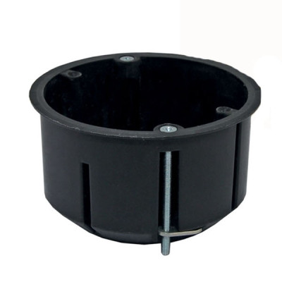 Коробка установочная СП D73х45мм, саморезы, метал. лапки, IP20 TDM Коробка установочная СП D73х45мм, саморезы, метал. лапки, IP20 TDM