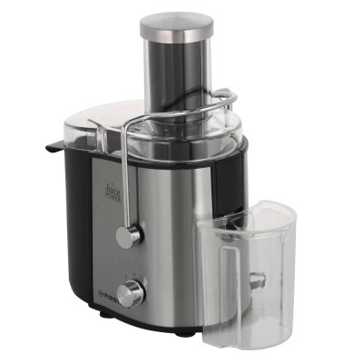 Соковыжималка 700 Вт 1,5 л центробежная 2 скор горло 75 мм стальной-черный First