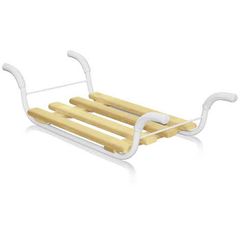 Сиденье деревянное на ванну 420*270 мм Эконом Nika