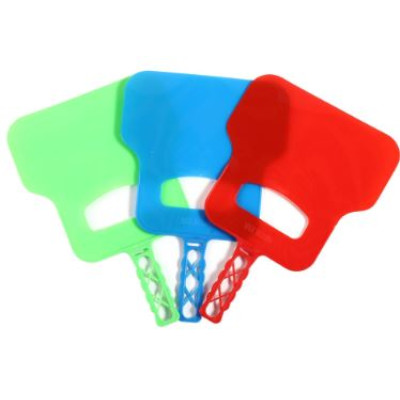 Веер пластиковый для раздувания огня 30 см микс Baizheng