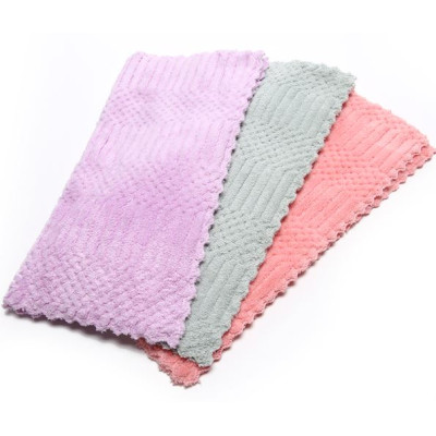 Салфетка микрофибра для уборки 3 шт 30*30 см микс BZ-ZHMB008 Baizheng Салфетка микрофибра для уборки 3 шт 30*30 см микс BZ-ZHMB008 Baizheng