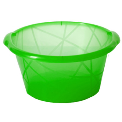 Таз пластиковый  14 л пищевой прозрачный микс Ангарск