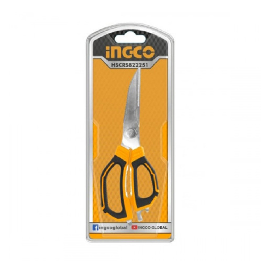 Ножницы кухонные 225 мм INGCO HSCRS822251