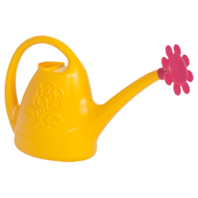 Лейка  2,5л с рассеивателем (желтый цвет)