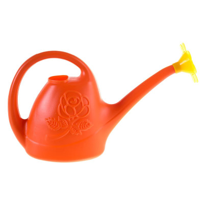 Лейка  2,5л с рассеивателем (оранжевый цвет)