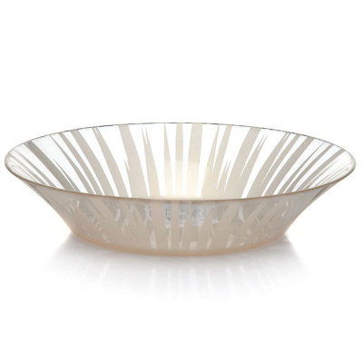 Тарелка стеклянная суповая 22 см солнце Charm Pasabahce