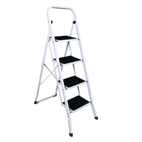Стремянка  4 широкие ступени 131*82*46см вес 8,5кг сталь до 150кг Baizheng