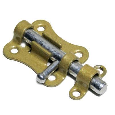 Задвижка накладная ЗТ-40 зол.металлик/цинк