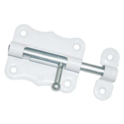 Задвижка накладная ЗТ2- 60 полимер белая