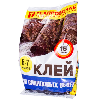 Клей обойный ТехПромСнаб виниловый 200гр (5-7 рул) пакет