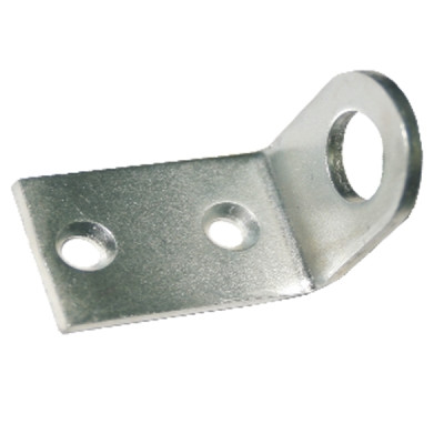 Пробой-ушко гнутое (накладка для замка) 18*50 цинк Пробой-ушко гнутое (накладка для замка) 18*50 цинк
