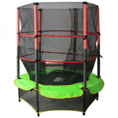 Батут каркасный 137*162*36 см детский TX-B7105C Ecos