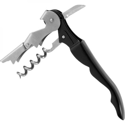 Открывалка из нерж стали 18 см пласт ручка 3 в 1 Mallony