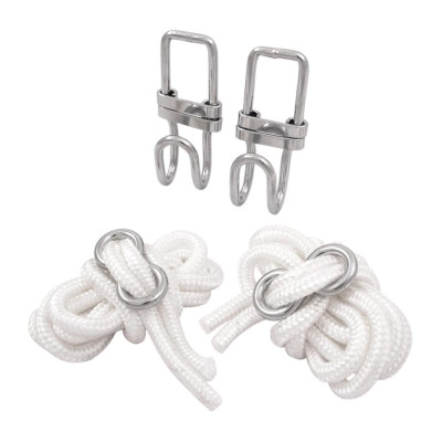 Крепление для гамака 2 веревки 2 крючка 2 стопора FS-02 Ecos