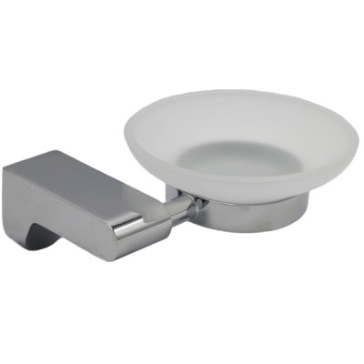 Мыльница подвесная B82705 хром стеклянная