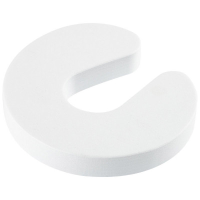 Стоппер для двери белый подкова Рыжий кот