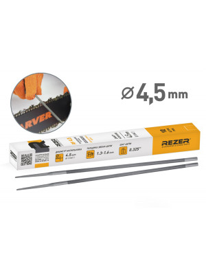 Напильник Rezer RF для заточки цепей 4,5мм