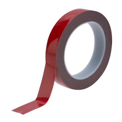 Скотч двухсторонний акриловая HBA-основа серый 12мм*5м REXANT