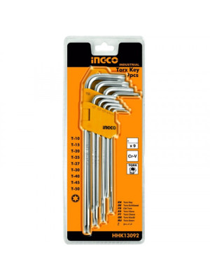 Набор ключей Torx INGCO T10-T50 (6/36) HHK13091 INDUSTRIAL