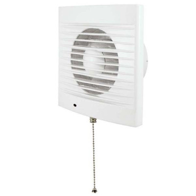 Вентилятор бытовой настенный 100 СВ с выключателем TDM