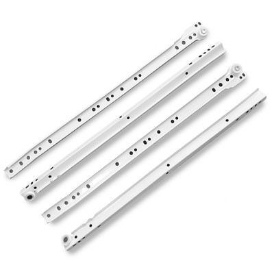 Направляющая роликовая  450*0,8мм (белая) (Левая+правая) Soller