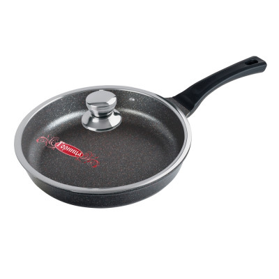 Сковорода алюминиевая 22 см индукция стекл крыш Мегаполис Гранат Induction Горница Сковорода алюминиевая 22 см индукция стекл крыш Мегаполис Гранат Induction Горница