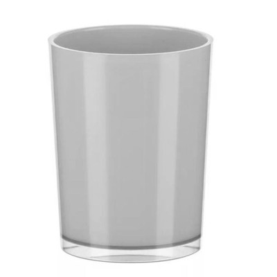 Стакан пластиковый 300 мл для зубных щеток белый мрамор Berossi Стакан пластиковый 300 мл для зубных щеток белый мрамор Berossi