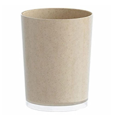 Стакан пластиковый 334 мл для зубных щеток nature Art Deco Berossi Стакан пластиковый 334 мл для зубных щеток nature Art Deco Berossi