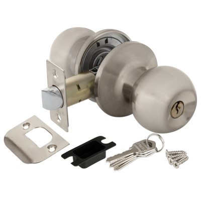 Ручка защелка 6072 SN-Е (мат.никель) кл/фик. Ручка защелка 6072 SN-Е (мат.никель) кл/фик.