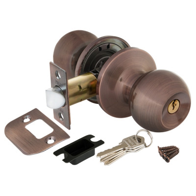 Ручка защелка 6072 АС-Е (медь) кл/фик. Ручка защелка 6072 АС-Е (медь) кл/фик.