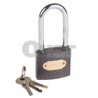 Замок навесной «Чугун»  50мм длинная дужка ЧЕТЫРЕ СЕЗОНА