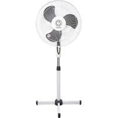 Вентилятор напольный 45 Вт 125 см 3 скорости наклон поворот белый EN-1660 Energy