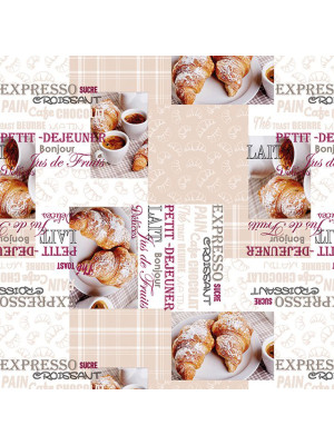 Клеенка ПВХ нетканая основа 1,4*20 м рис 067A Dekorama Клеенка ПВХ нетканая основа 1,4*20 м рис 067A Dekorama