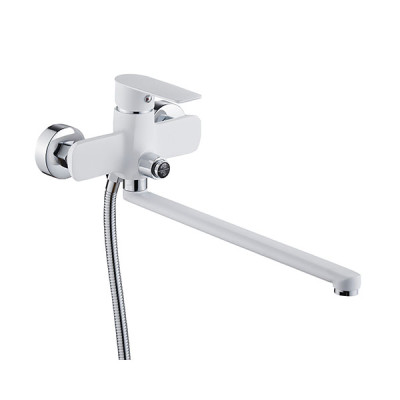 Смеситель DIKALAN для ванны однорыч. 35мм дивертор кнопка в корпусе, Белый (12) D22375-8 Смеситель DIKALAN для ванны однорыч. 35мм дивертор кнопка в корпусе, Белый (12) D22375-8