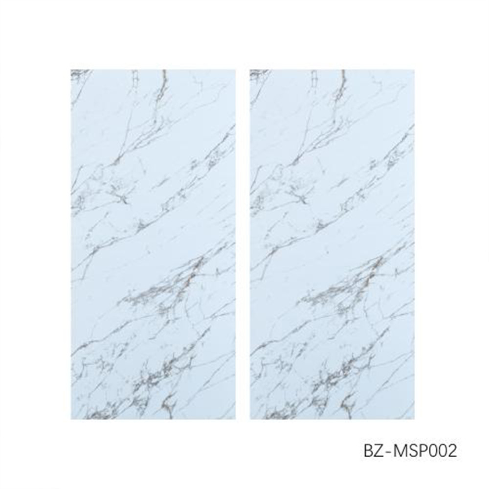 Панель стеновая самокл 3D_матовая Белый мрамор 0,3х0,6м (толщ. 0,18см) BZ-MSP002