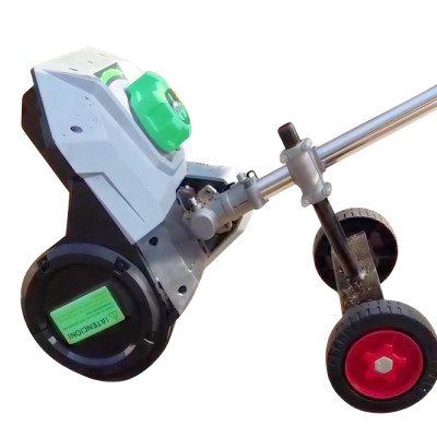 Насадка для триммера снегооуборочная GROWER, 26мм*9T с колёсным блоком и кронштейном