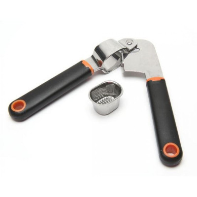 Чеснокодавилка нерж сталь 19 см мет ручка Baizheng Чеснокодавилка нерж сталь 19 см мет ручка Baizheng