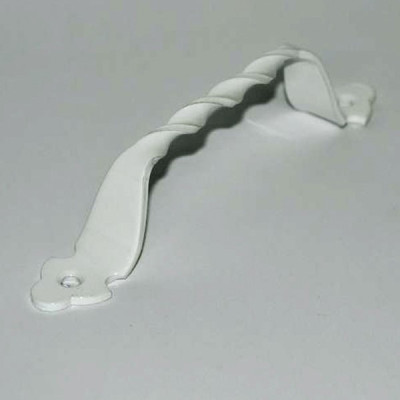 Ручка скоба РС-80-Вт-SL белая