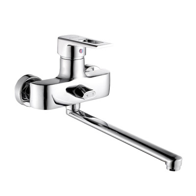 Смеситель для ванны однорычажный DIKALAN D2272 Хром Излив 30см Смеситель для ванны однорычажный DIKALAN D2272 Хром Излив 30см