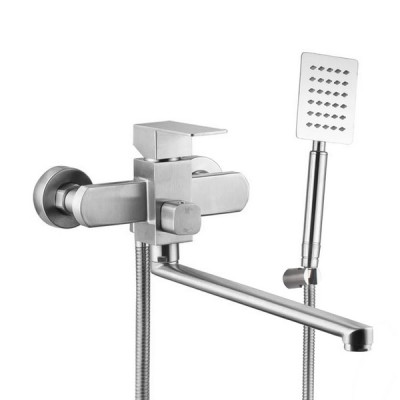 Смеситель для ванны однорычажный DIKALAN B2266 Хром Излив 35см Смеситель для ванны однорычажный DIKALAN B2266 Хром Излив 35см