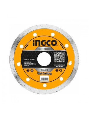 Круг алмазный сплошной 180 мм INGCO DMD021802M