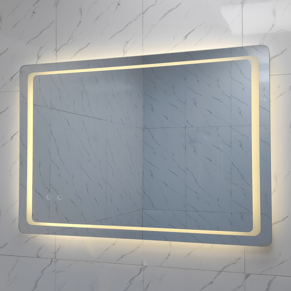 Зеркало для ванной 60*80 см LED подсветка антизапотевание прямоугольное KN-809A80/60 KNOIS