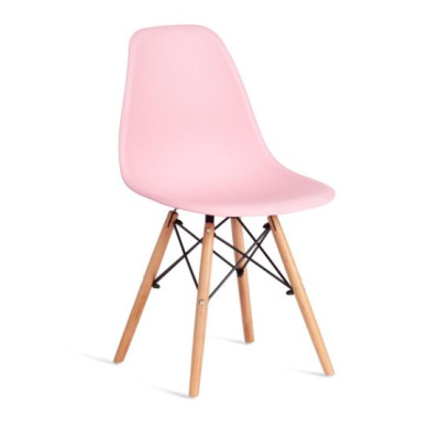 Стул полипропилен до100 кг розовый Eames