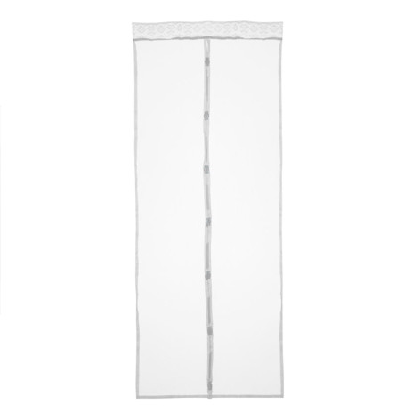 Сетка противомоскитная для дверей 0,9*2,2 м на магнитах Птички белый Рыжий Кот