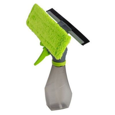 Стекломой пластиковый 25*26 см распылитель емкость скребок насадка микрофибра Рыжий кот Стекломой пластиковый 25*26 см распылитель емкость скребок насадка микрофибра Рыжий кот